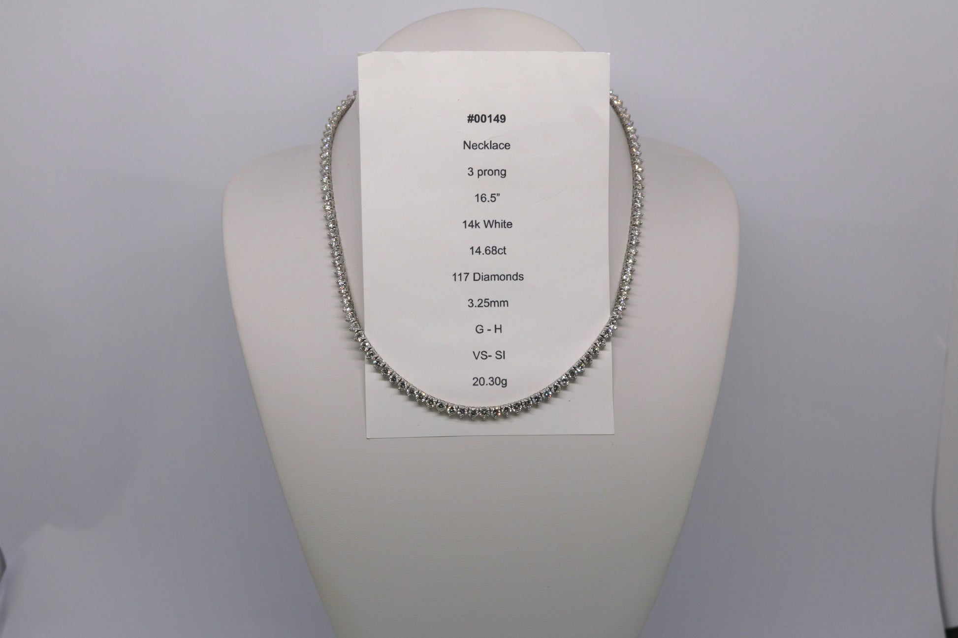 Tennis Necklace