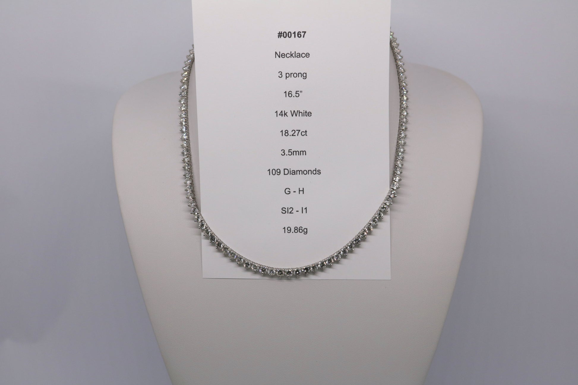 Tennis Necklace