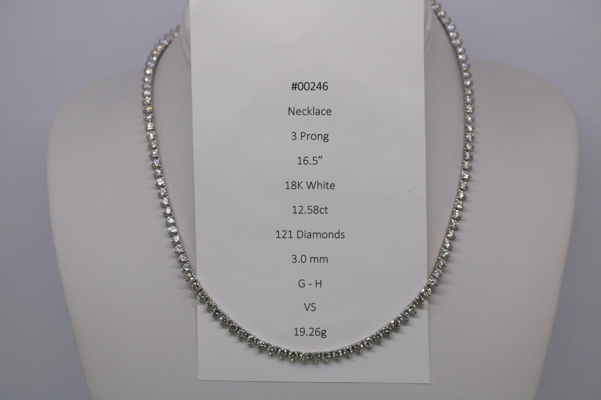 Tennis Necklace
