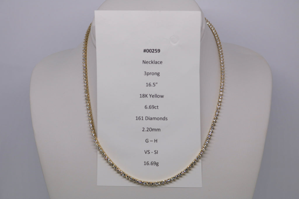 Tennis Necklace