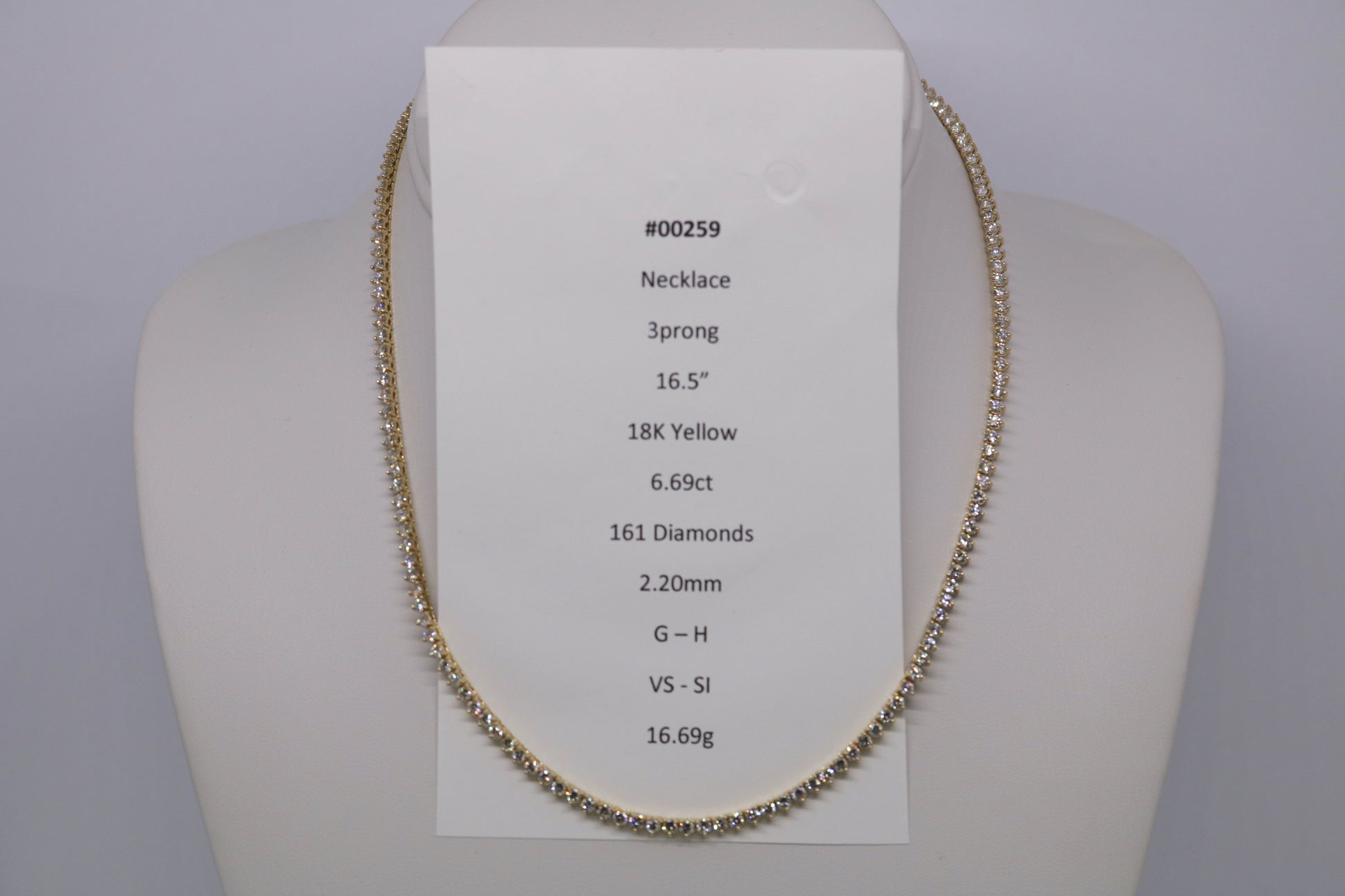 Tennis Necklace