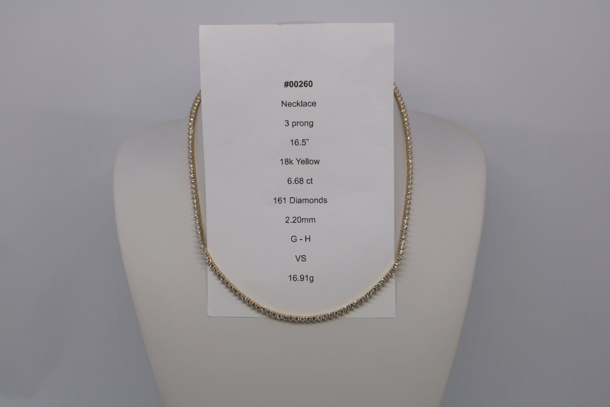 Tennis Necklace