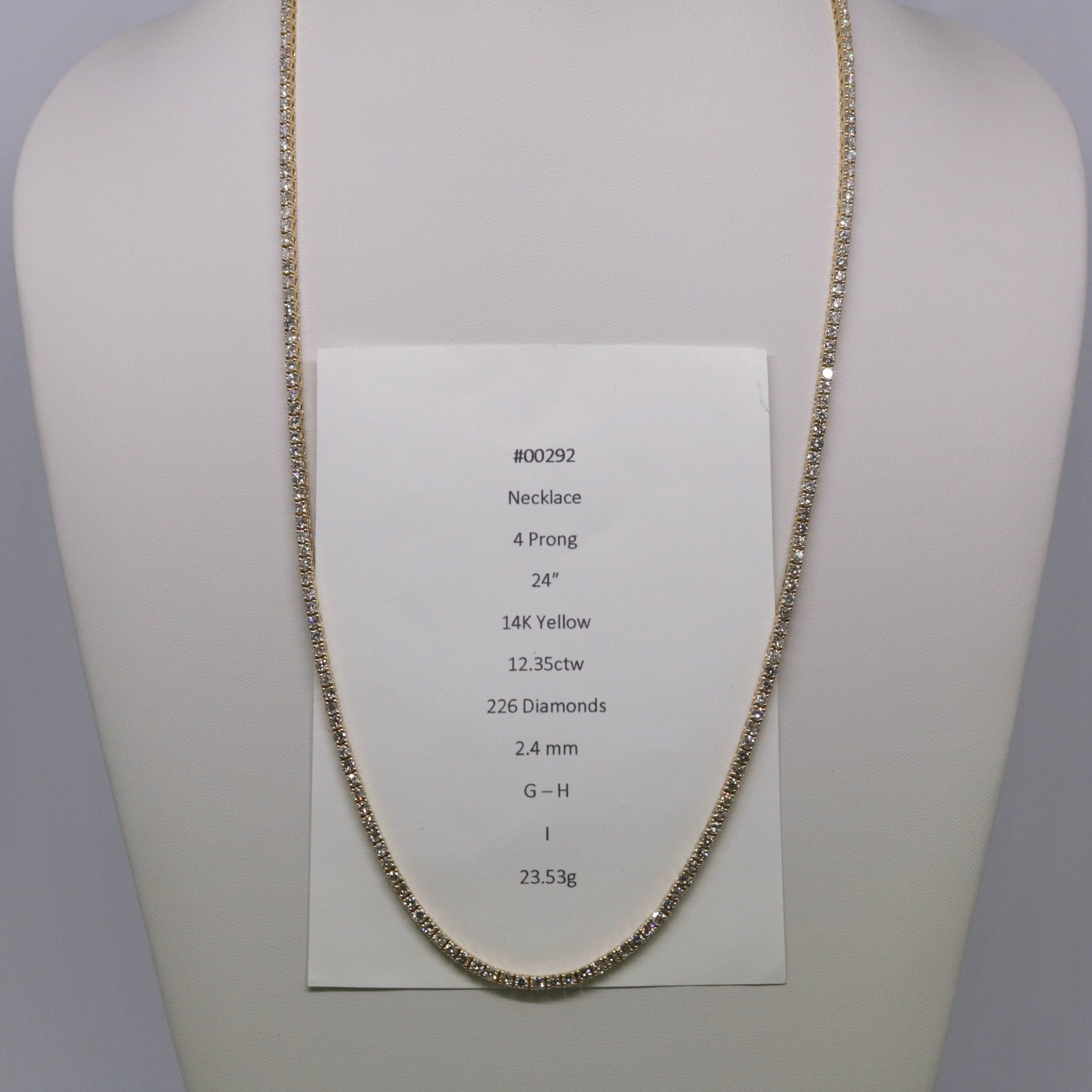 Tennis Necklace