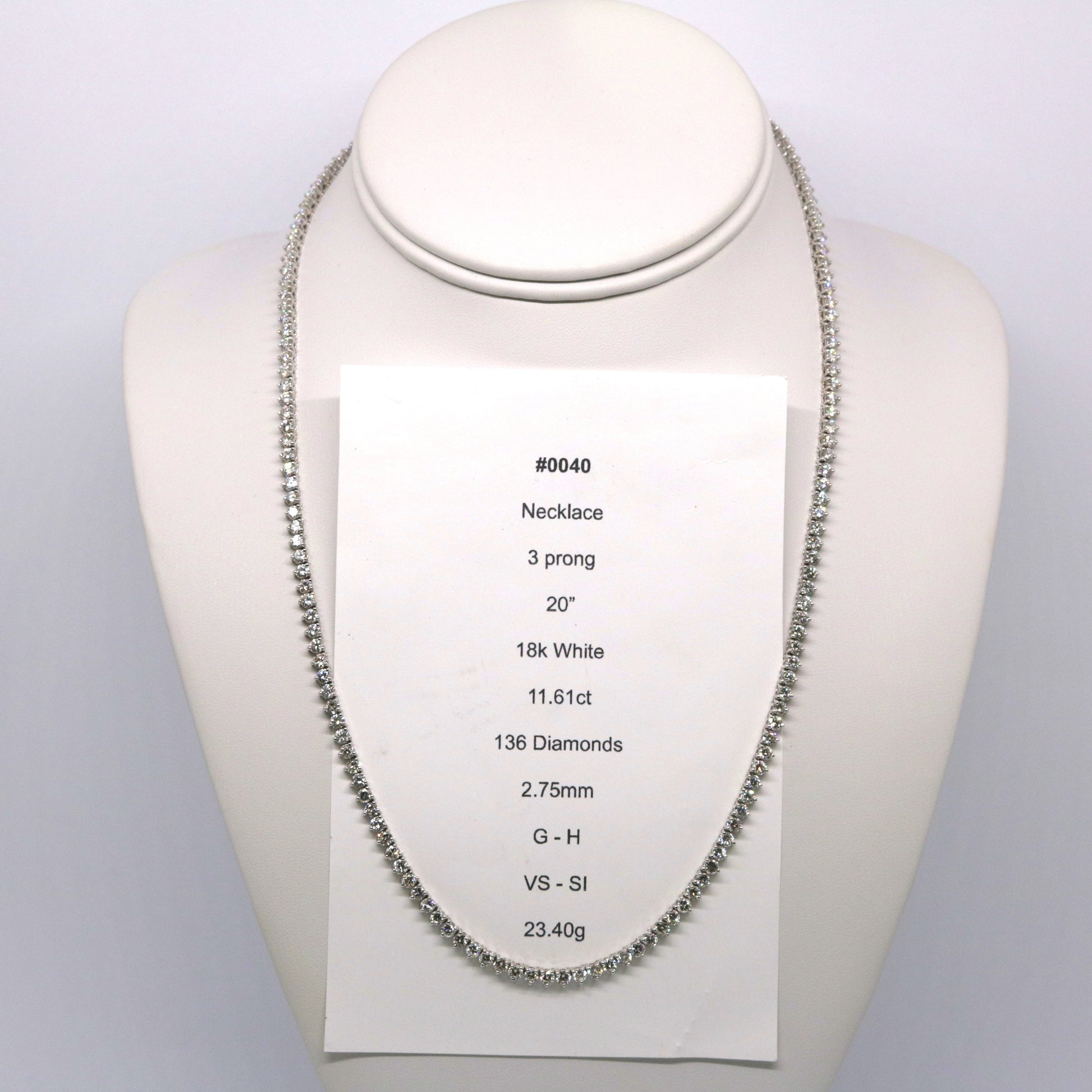 Tennis Necklace