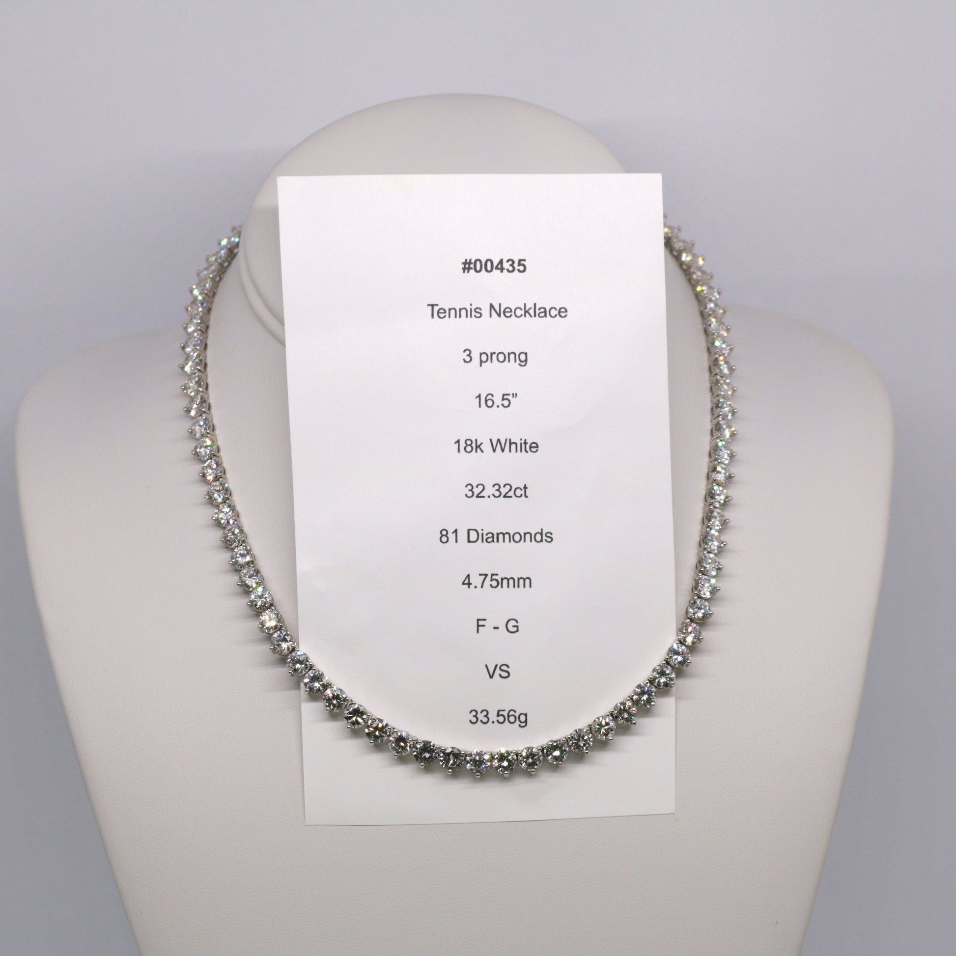 Tennis Necklace