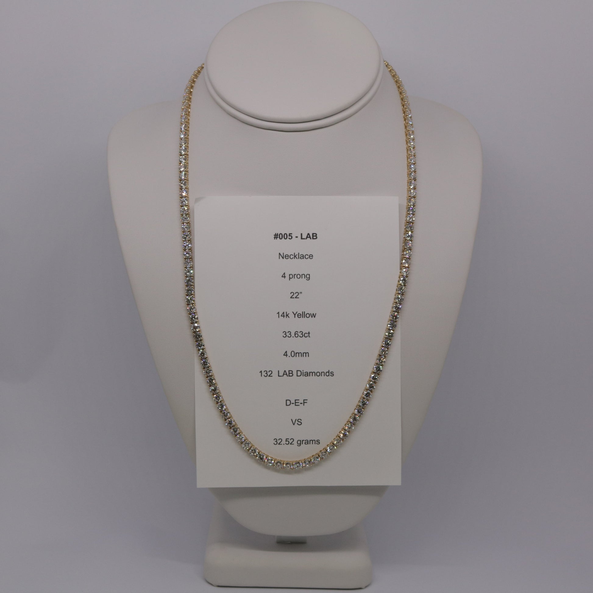 Tennis Necklace