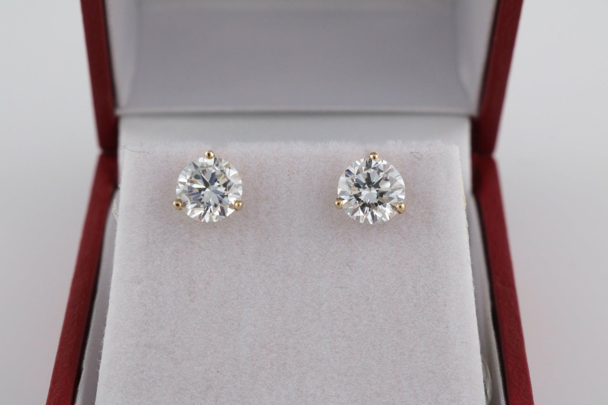 LAB Diamond Earrings 14K Gold
