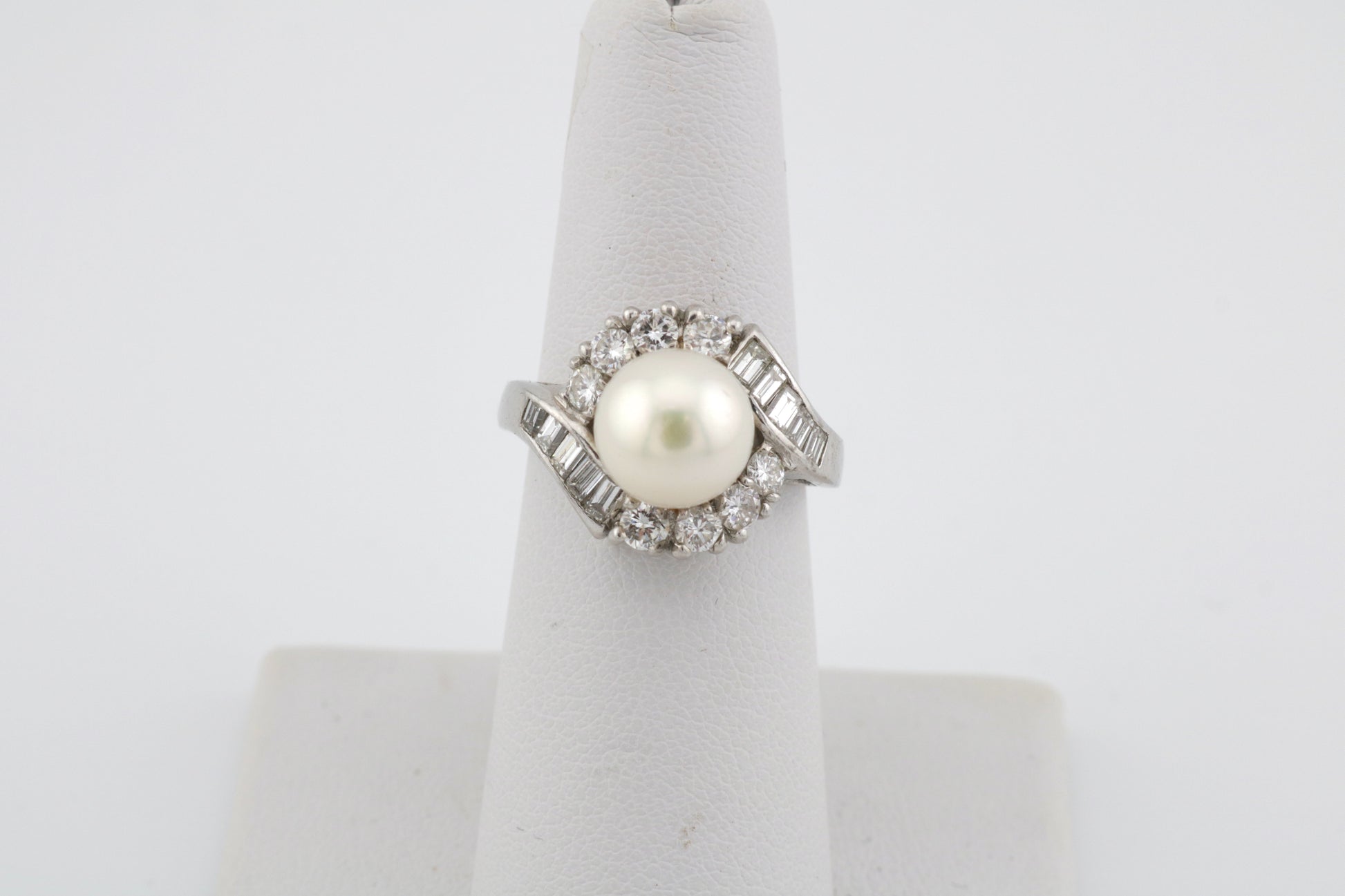 Diamond and Pearl Ring